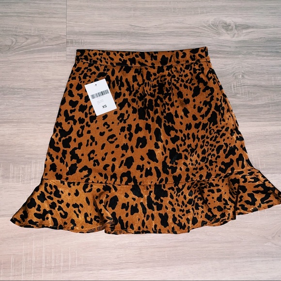 Forever 21 Dresses & Skirts - Forever21 Animal Print Skirt